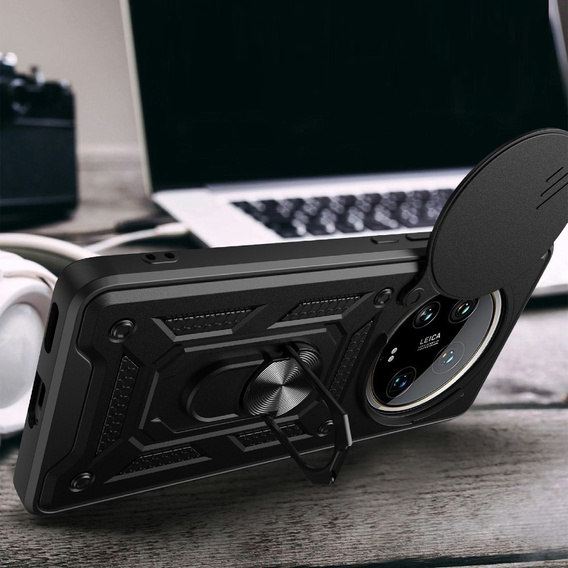Чохол NOX Camera Slide Xiaomi 14 Ultra, CamShield Slide, чорний