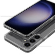 Чехол для Samsung Galaxy S24+ Plus, Fusion Hybrid, с защитой камеры, прозрачный