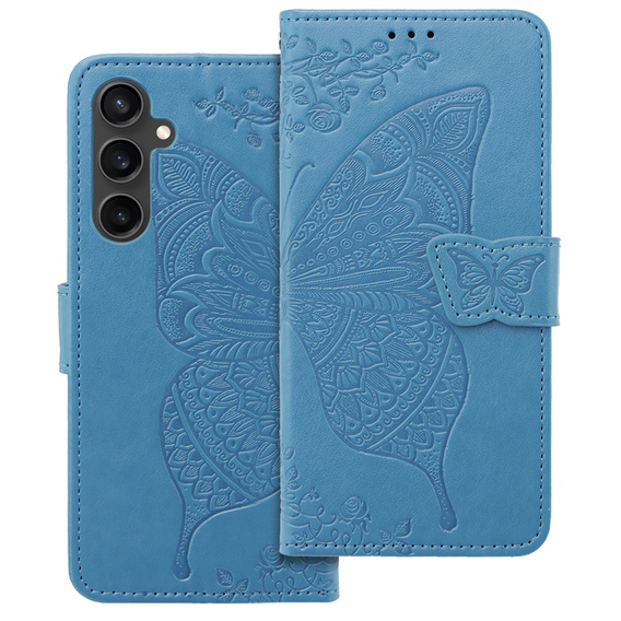 Чохол-книжка для Samsung Galaxy S23 FE, Butterfly, м'яти