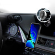 Чехол до iPhone 12 Pro Max, MagForce MagSafe, чёрный