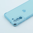 Чехол до Samsung Galaxy S21 FE, Electro heart, синий