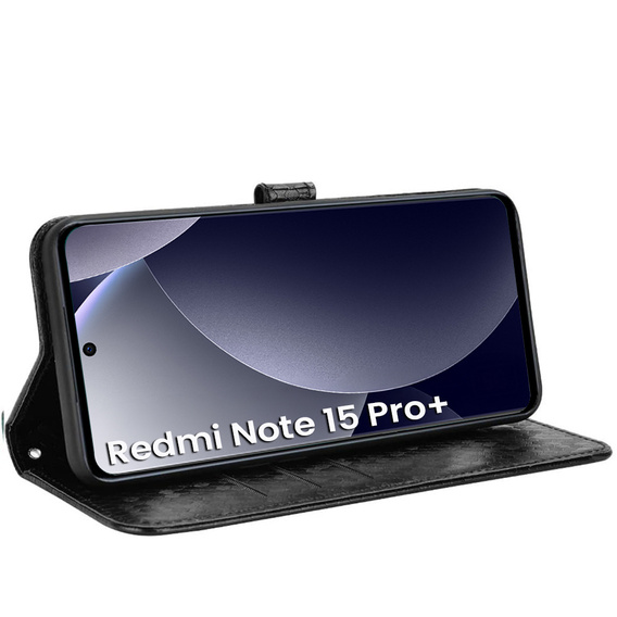 Чехол с клапаном Wallet Rhombus для Xiaomi Redmi Note 15 Pro Plus 5G