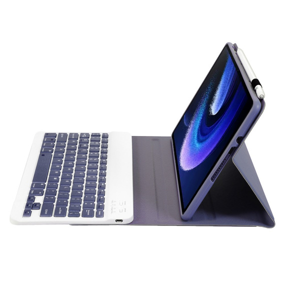 Чохол + клавіатура Xiaomi Pad 6/6 Pro, фіолетовий