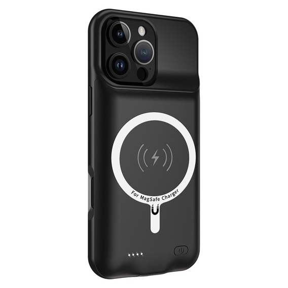 Чехол с батареей 7000mAh до iPhone 13 Pro Max, чёрный