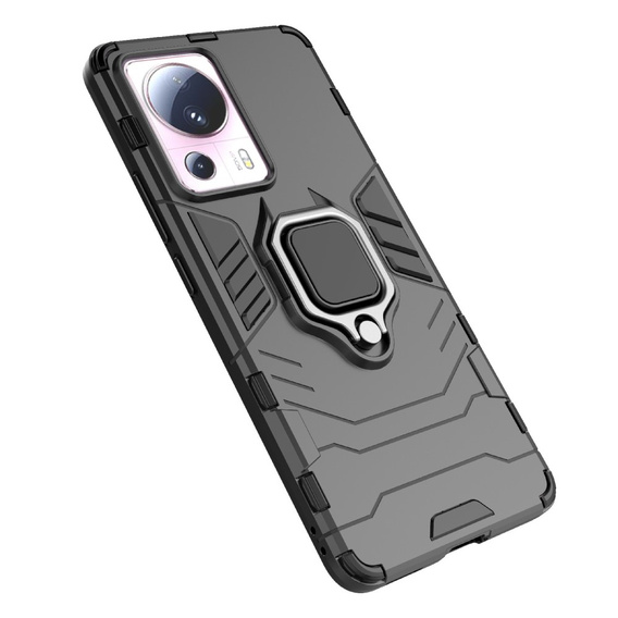 Чoхол до Xiaomi 13 Lite, Kickstand Ring, чорний