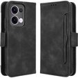 Откидной чехол для Oppo Reno 13, Card Slot, чёрный