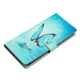 Чохол-книжка для Xiaomi 13 Lite, Wallet, butterfly, м'яти