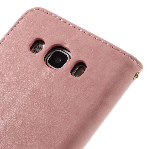 Чохол-книжка для Samsung Galaxy J5 2016, Butterfly, рожевий