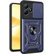Чехол NOX Camera Slide Realme C51, CamShield Slide, синий