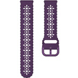 Силиконовый ремешок 22mm Soft Hollowed-out, Dark Purple