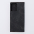 Чохол для Xiaomi Redmi Note 12 4G, ERBORD Vintage, гаманець з клапаном, чорний