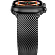 Браслет Milanese для Apple Watch  1/2/3/4/5/6/7/SE (42/44MM) - Black