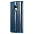 Флип-кейс CASEME для Samsung Galaxy S9, Waxy Textured, синий
