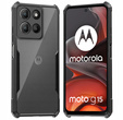 Чехол до Motorola Moto G15 / Motorola Moto G15 Power, AntiDrop Hybrid, чёрный