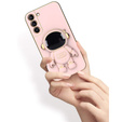 Чехол до Samsung Galaxy S23, Astronaut, розовый