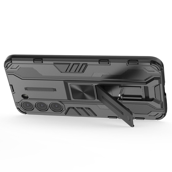 Чoхол до Samsung Galaxy S23 Plus, Military kickstand, чорний