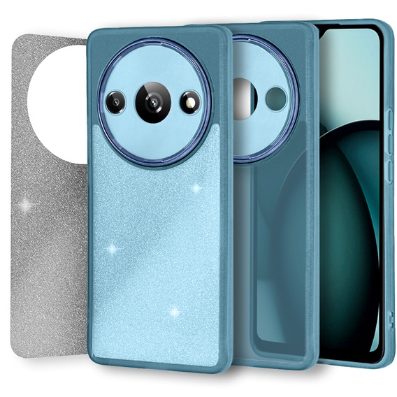 Чoхол до Xiaomi Redmi A3, Glittery Powder, м'яти