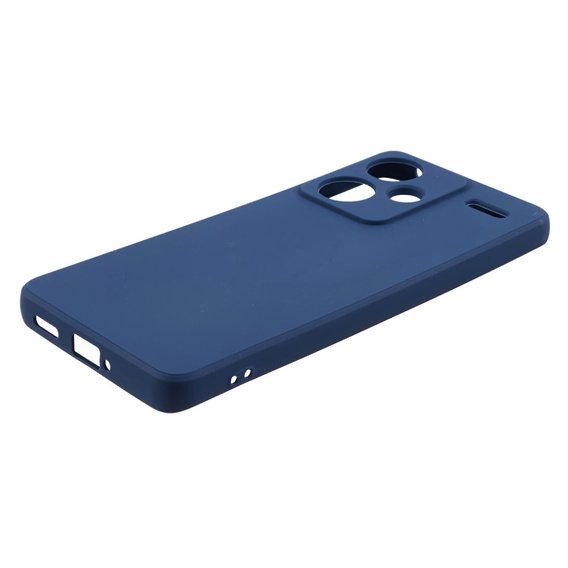 Чoхол до Xiaomi Redmi Note 13 Pro+, Silicone Lite, темно-синій