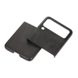 Чохол Cowhide Grain до Samsung Galaxy Z Flip 3,, Black