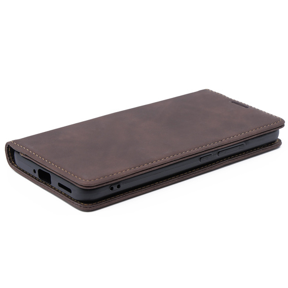 Чохол для Xiaomi 13T / 13T Pro, ERBORD Vintage, гаманець з клапаном, кава