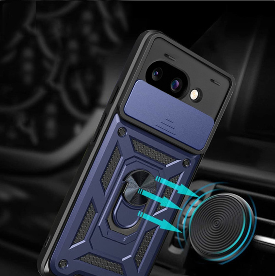 Чохол NOX Camera Slide Google Pixel 9A, CamShield Slide, м'яти