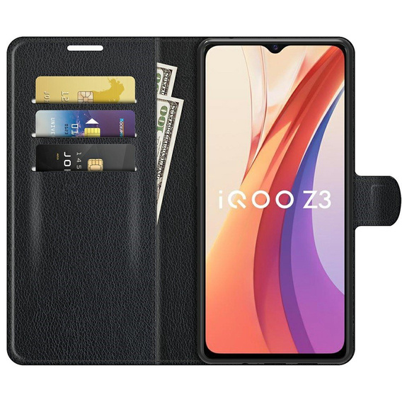 Чохол-фліп для Vivo Y52 5G / Y72 5G, Split Leather, м'яти