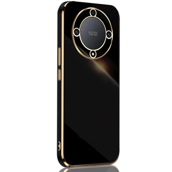 Чехол для Honor Magic 5 Lite, Glamour CamShield, чёрный