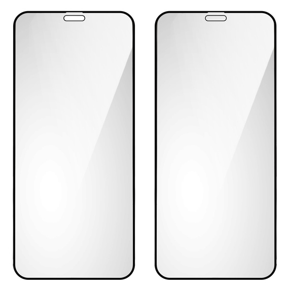 2x Гибридное керамическое стекло ERBORD для iPhone XR / 11