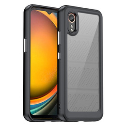 Чехол до Samsung Galaxy Xcover 7, Fusion Hybrid, прозрачный / черный