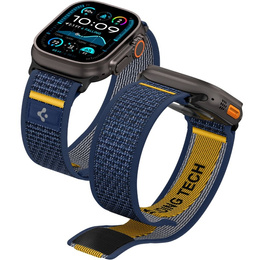 Чехол ремешок SPIGEN до Apple Watch 4/5/6/7/SE 44/45mm, Rugged Armor Pro, Black