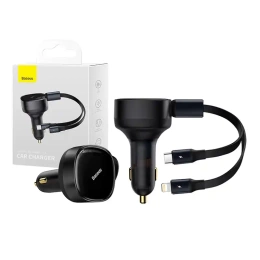 Автомобільний зарядний пристрій Baseus Enjoyment 30W для смартфонів, планшетів та інших мобільних пристроїв