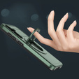 Чохол MagSafe для Samsung Galaxy S24, Military Magnet, чорний
