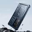 Броньований чохол для Samsung Galaxy S24 Ultra, Dexnor Full Body (Two Frames), темно-синій