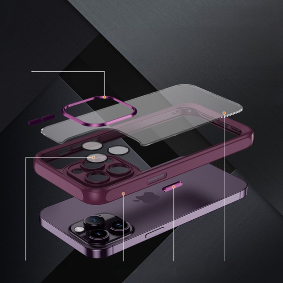 Чехол для iPhone 11 Pro Max, ERBORD Impact Guard, бордовый
