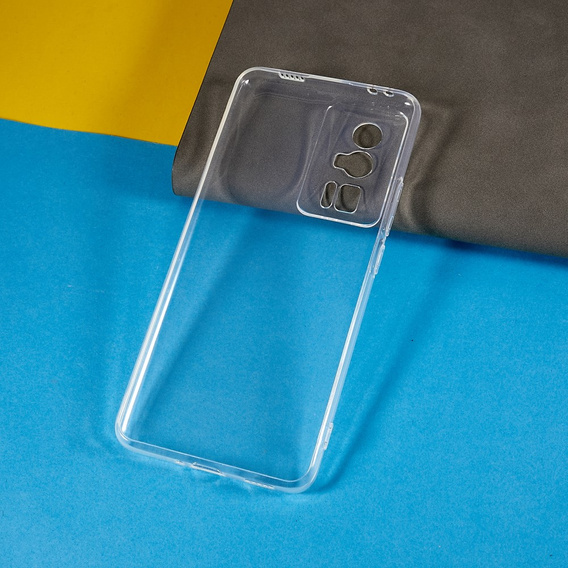 Тонкий корпус для Xiaomi Poco F5 Pro 5G, Slim, прозрачный