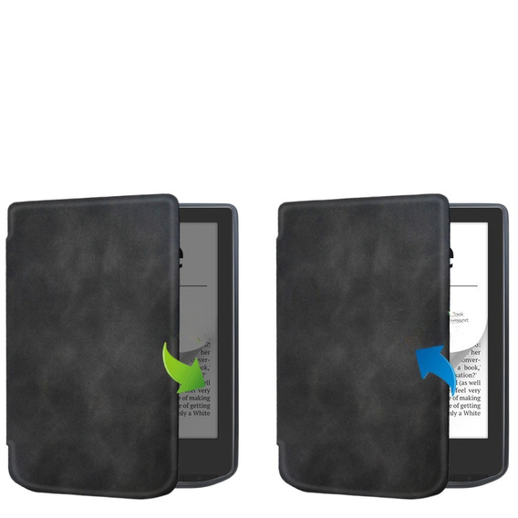 Чoхол до Xiaomi Redmi Pad SE, Wallet Pen Slot, чорний