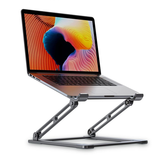 Tech-Protect Алюминиевая подставка для ноутбука, подставка - Grey