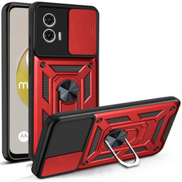 Чохол NOX Camera Slide Motorola Moto G73 5G, CamShield Slide, червоний