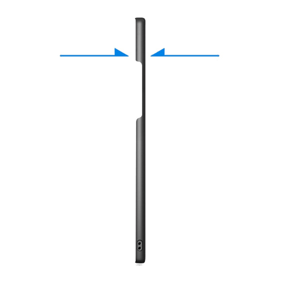 чехол MOFI для Samsung Galaxy S22 Ultra, тонкий, чёрный