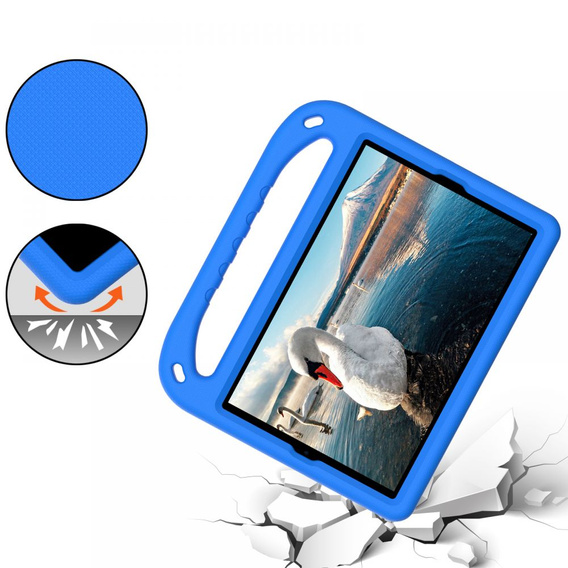 Дитячий чохол для Lenovo Tab M10 HD 10.1 Gen 2 X306 / Tab M10 Plus TB-X606, дитячий чохол з ручкою, м'яти