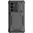 Чохол для Samsung Galaxy A55, ERBORD Rugged Case, чорний (Дві рамки)
