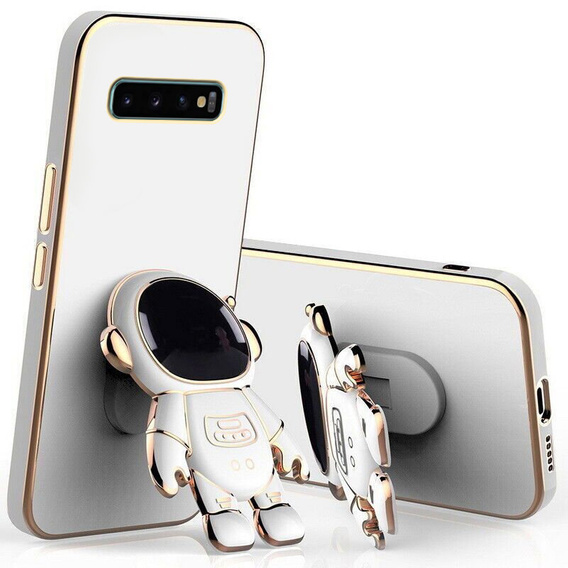 Чoхол до Samsung Galaxy S10 Plus, Astronaut, білий
