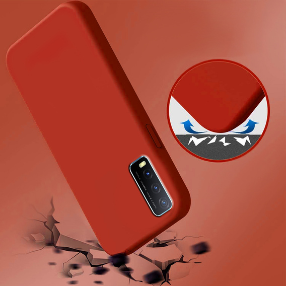 Чoхол до Vivo Y20S / Y11S, Silicone Lite, червоний