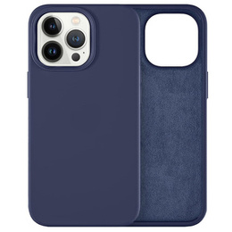 Чехол ERBORD до iPhone 13 Pro, Silicone, Dark Blue