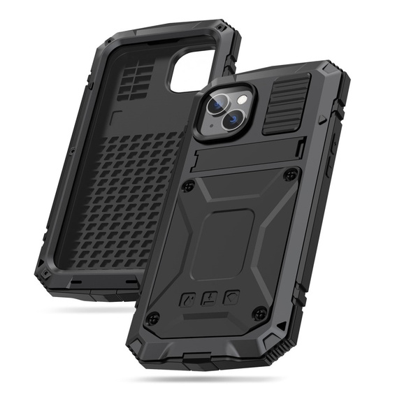 Броньований чохол для iPhone 14, R-JUST, чорний