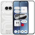 Закаленное стекло 3D для Nothing Phone 2a, чёрная рама