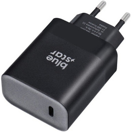 Быстрое зарядное устройство Blue Star 3A 45W, USB-C, черный