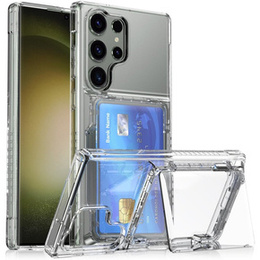 Чехол для Samsung Galaxy S24 Ultra, Card Holder, прозрачный