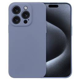Чехол до iPhone 15 Pro, Silicone Lite, лавандовый