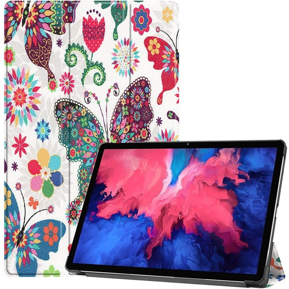 Чехол для Lenovo Tab P11 TB-J606F, Smartcase, Butterfly